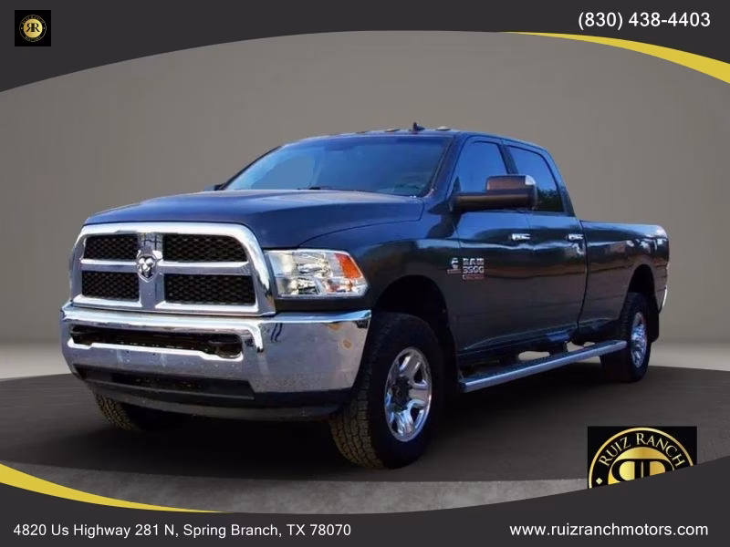 2018 RAM 3500 SLT 4X4 Crew Cab LWB's photo